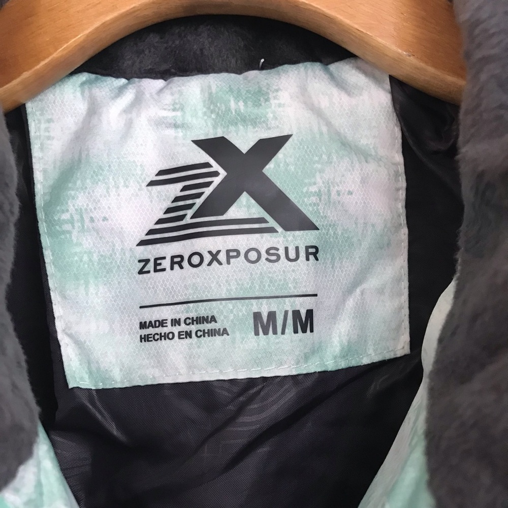 ZeroXposur Medium Jacket Puffer full zip shell - Picture 3 of 8